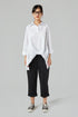 Camicia con trama frontale Giulia